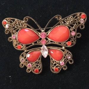 Butterfly brooch